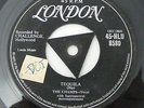 THE CHAMPS,TEQUILA / TRAIN TO NOWHERE, 1957 UK TRI-CENTRE SINGLE ON LONDON, RARE