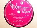 ETTA JAMES & MAXWELL DAVIS Good Rockin' Daddy/Crazy Feeling MODERN 962 78RPM