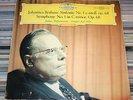 DGG TULIP RED STEREO BRAHMS SYM. 1 KARL BOHM BERLIN SCHWALBE SOLO VIOLIN 8/60