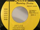 Sweet Soul Funk Gospel 45 The Spiritual Harmonizers God's Love Radex VG++ HEAR