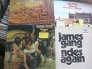 JAMES GANG (4) lp promo _ Rides Again, Straight Shooter, Passin', Bang