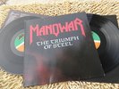 MANOWAR Triumph Of Steel 2xLP 1992 Original 7567-82423-1 Pressing Import GERMANY