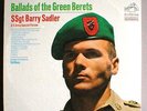 SsGT.BARRY SADLER, Ballads of the Green Berets, 1965 ORIGINAL RCA LP, SEALED