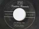 JIM & JOHNNY: I'm Gonna Lose / I Can't Go On 45 rare Rockabilly