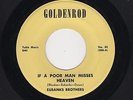 Crude KY. C&W Gospel EUBANKS BROS If a Poor Man Misses Heaven GOLDENROD M- HEAR