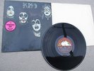 KISS 1ST ALBUM-1974 VINYL- PROMOTIONAL COPY - BLUE LABEL- NO KISSING TIME -RARE