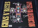 Signed Guns N Roses Appetite For Destruction Vinyl LP Record w/ Banned Insert