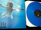 VINYL LP NIRVANA NEVERMIND COLOR VINYL BLUE GRUNGE ROCK ALTERNATIVE EXCELLENT