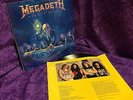 MEGADETH *SIGNED* RUST IN PEACE LP VINYL RECORD ALBUM 1990 C1-91935 CAPITOL