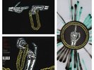 Run The Jewels 2 LP BONES VARIANT COVER + SPLATTER VINYL Killer Mike & El-P Meow