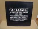 very rare free jazz FMP FOR EXAMPLE workshop free musik 1969-1978 3LP BOOKLET