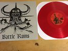BATTLE RUINS LP RED rock and roll rare lovely lads stone dagger magic circle