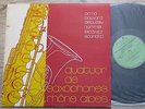 SERGE BICHON Quatuor saxophone Rhone Alpes RARE PRIVATE LP REM 10826 NM
