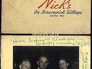 Circa 1947-48 NICK's JAZZ CLUB Greenwich Village,  Miff Mole, Jack Teagarden etc