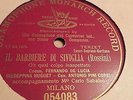 FERNANDO DE LUCIA GIUSEPPINA HUGUET ANTONIO PINI CORSI IL BARBIERE DI SIVIGLIA