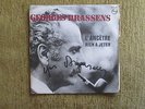 autographe de georges brassens sur 45t l'ancêtre rien à jeter signed autogramm