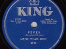 LITTLE WILLIE JOHN - King 4935 - Fever / Letter from My Darling - 1956 R&B 78