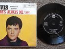 ELVIS PRESLEY - THERE'S ALWAYS ME - JUDY - ORIGINAL OZ RCA PICTURE COVER 45 1967