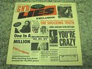 GUNS N' ROSES - G'N'R LIES  GERMAN PRESS LP 1988 WITH WARNING STICKER ON COVER
