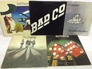 Bad Company LP Vinyl Record Lot: Desolation Angels Run with the Pack Self Titled