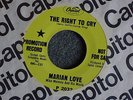 NORTHERN SOUL 45 Marion Love No Advice/Right To Cry Capitol 2032 Promo Hear MP3