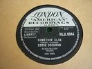 EDDIE COCHRAN 78. SOMETHIN' ELSE / BOLL WEEVIL SONG ORIG. LONDON 8944  EX-