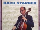 J S BACH Solo Cello Suites STARKER Japan Philips HiFi stereo 2LP SFX 7566-7 EX