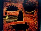 CROWDED HOUSE WOODFACE LP RARE VINYL ORIGINAL 1991 PROMO NEAR MINT