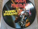 Iron Maiden Picture Disc Maiden England Promo 12