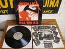 Original 1983 Metallica KILL 'EM ALL LP Vinyl Record Megaforce Rec. MRI 069 B
