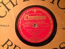 Champion 40096 ( off Gennett) ALPHONSE TRENT ORCH Found A New Baby  1930  78 rpm