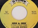 LILLIAN DUPREE RARE DETROIT NORTHERN SOUL DANCER D-TOWN LBL  #1051 HIDE & SEEK