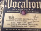 1920sJAZZ  LANG-VENUTI all Stars Vocalion 15864 Beal St BLues/After U Gone E-