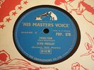 ELVIS PRESLEY 78.  PARALYZED / WHEN MY BLUE MOON TURNS TO GOLD  HMV MINT