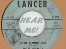 ROCKABILLY ORIGINAL: DON FRENCH - Little Blond Girl LANCER - FRANTIC WILD GUITAR