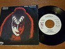 (KISS) GENE SIMMONS  - RADIOACTIVE  - CA 523 - PROMO WHITE LABEL - ITA - 1978