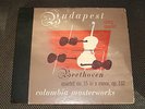 Beethoven quartet no. 15 op. 132  Budapest String Quartet Columbia set mm 545