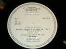 PROMO WHITE LABEL: Wilhelm KEMPFF Beethoven Sonatas 7, 20, 9, 30 LP DGG