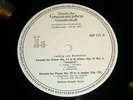PROMO WHITE LABEL: Wilhelm KEMPFF Beethoven Sonatas 17, 28, 12 LP DGG