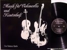 NIEMANN double BASS Teichgraeber CELLO rarest PRIVATE issue