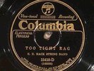 78 RPM -- E. E. Hack String Band, Columbia 15418, E+  Coiuntry