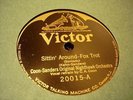 JAZZ COON SANDERS ORCH Sittin' Around VICTOR 20015 E+