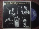 Rolling Stones m- mono UK EP got LIVE if you Want It