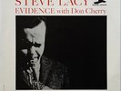 Steve Lacy Evidence with Don Cherry on New Jazz - Japan LP NM