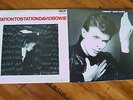 David Bowie vinyl records LPs station to station and heroes