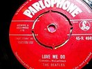 THE BEATLES LOVE ME DO /PS I LOVE YOU 1st ISSUE RED PARLOPHONE 144/145 1N MATRIX