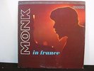 Thelonious Monk Monk In France Riverside Records RS 9491 (France Import)