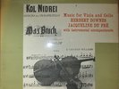 CSD 1499  Du Pre /Downes  Music for viola and cello Red letters on black label .