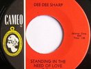 DEE DEE SHARP-STANDING IN THE NEED OF LOVE/I REALLY LOVE YOU-CAMEO C-375 EX