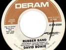 Early DAVID BOWIE 45 - RUBBER BAND on DERAM - U.S. 1967 DJ 45 - HEAR IT